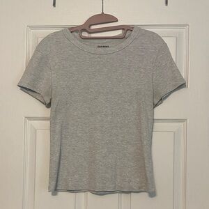 Old Navy Heather Gray Short Sleeve Tee